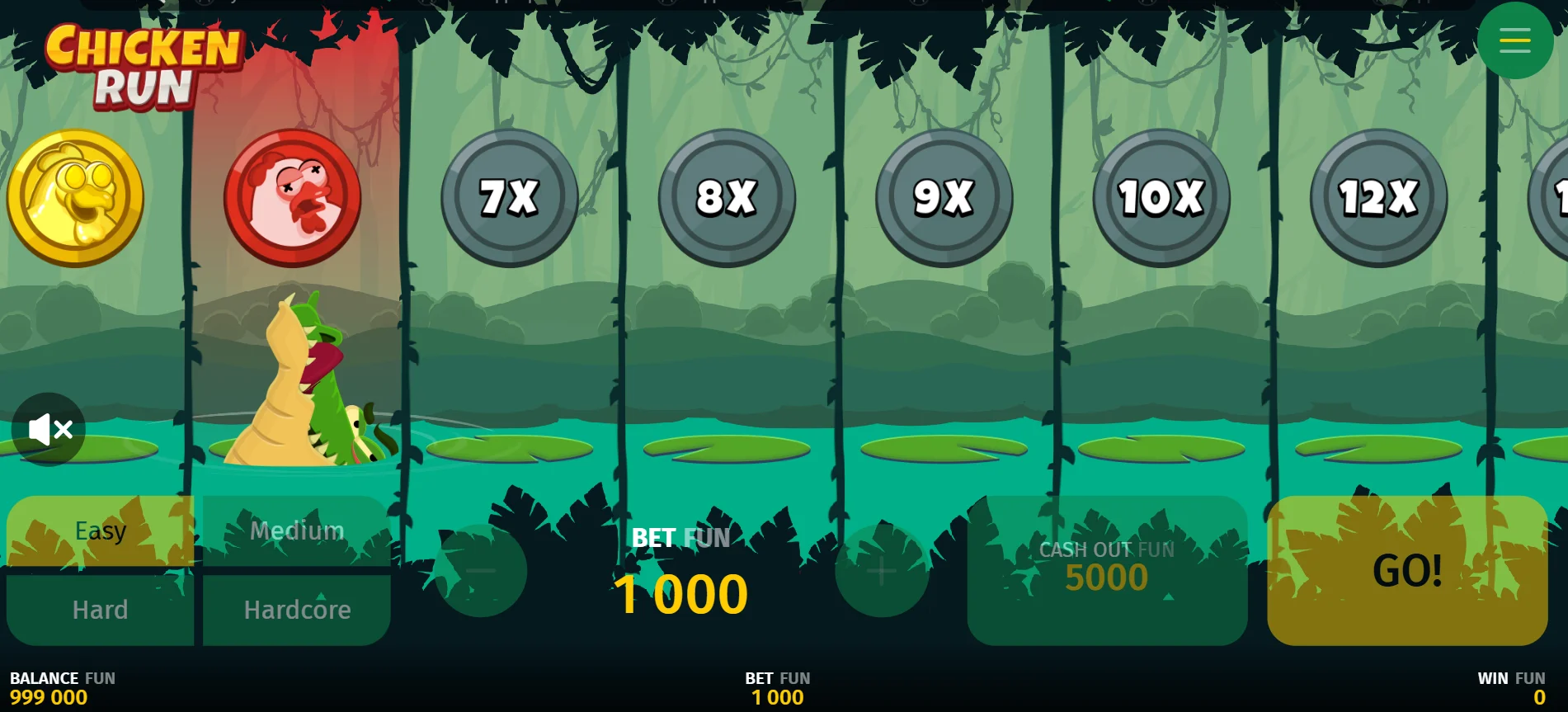 Chicken Run gambling game