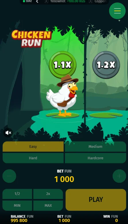 Chicken Run mobile